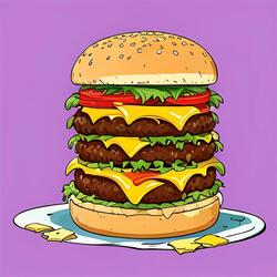 BURGERS AND CHEESE (Sped Up Version)