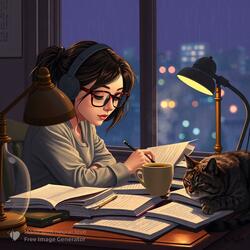 LoFi Study Music Focus Concentration Cozy Work
