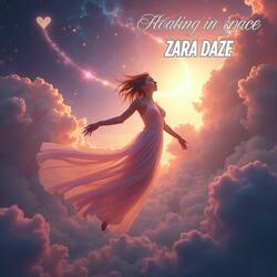 Floating in space