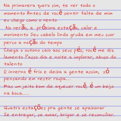 Quatro Estações Do Amor