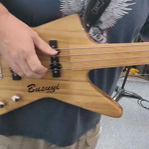 Busuyi Fretless through EBS BassIQ FUNK III