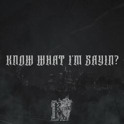 Know What I'm Sayin? (feat. Poets One, Xplicit Lyricz, Epic_Mc, Abysser One & DJ Rellik)