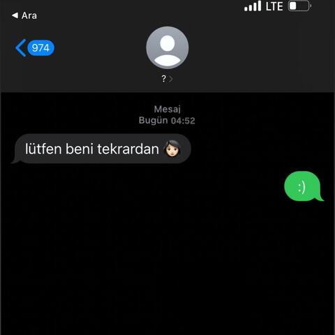 olmaz, hayır