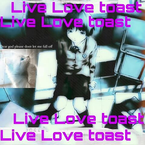 Live Love toast