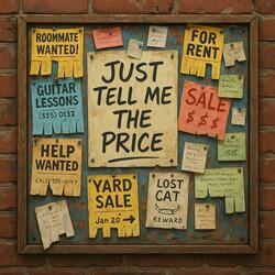 Just Tell Me The Price