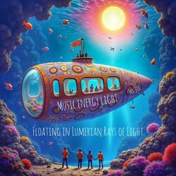 Floating in Lumerian Rays of Light