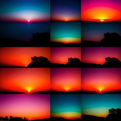 Hues of Sunsets