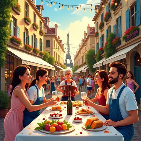 La Fete Des Voisins / The Neighborhood Festival (Balcony in Heart)