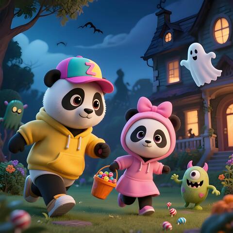 Boo! Yum! Panda Halloween