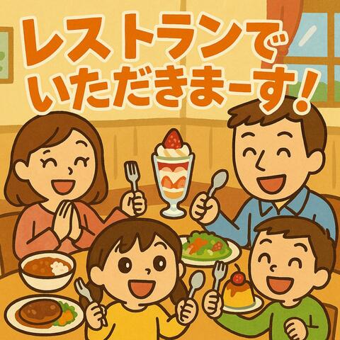 レストランでいただきまーす！