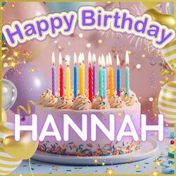 Happy Birthday Hannah!