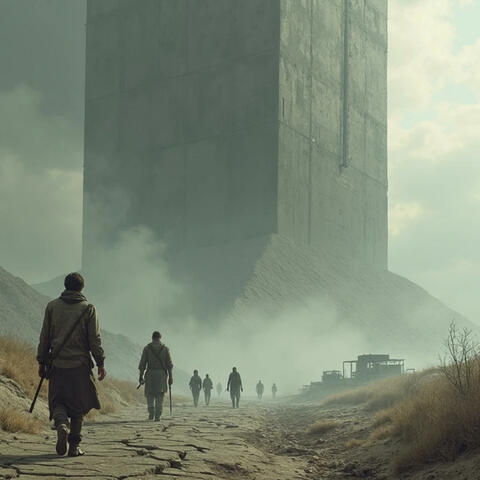 Land under a concrete sky