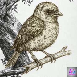 The Sparrows-Reluctance to flee