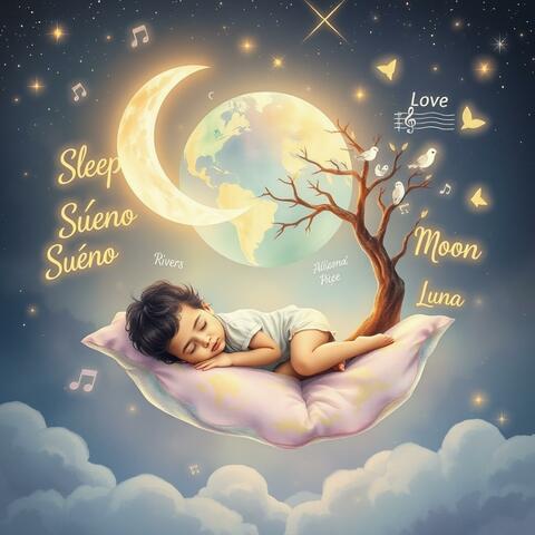 Learn English & Spanish While You Sleep: Soothing Bilingual Baby Lullabies for Language Learning (Kids & Adults!) [Aprende Inglés y Español Mientras Duermes: Canciones de Cuna Bilingües para Bebés y Adultos – ¡Aprende Idiomas Sin Esfuerzo!]