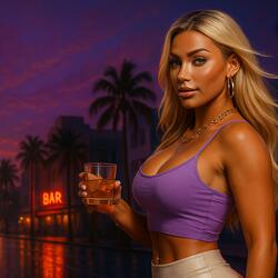 Малышка пьёт