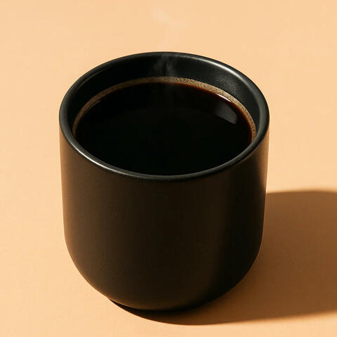 black coffee