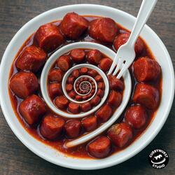 Unendliche Currywurst