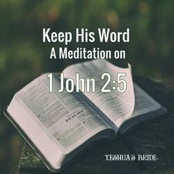 Keep His Word: A Meditation on 1 John 2:5