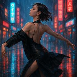 踊る少女