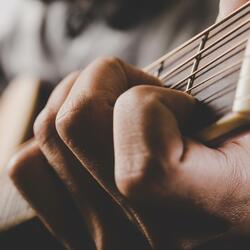 Midnight Gospel Blues Guitar Backing Track in E Minor