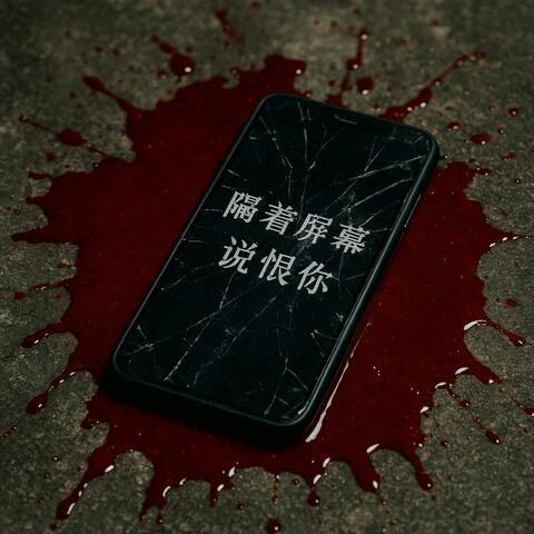 隔着屏幕说恨你