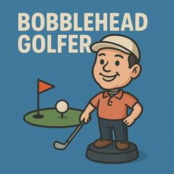 Bobblehead Golfer