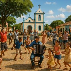 Nordeste Forró Alegria Nordestino Festa Interior
