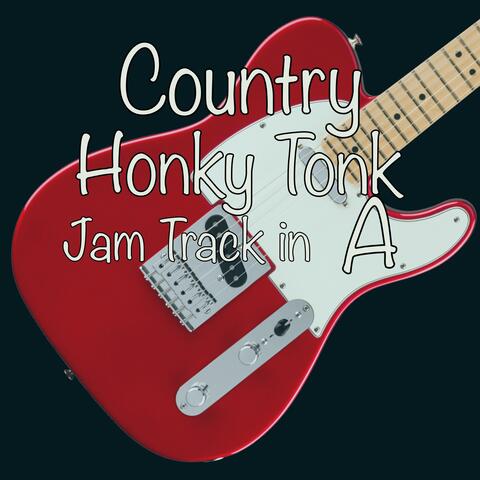 Country Honky Tonk Jam track in A