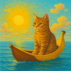 Hey Kitty Cat! Banana Boat Ride (Version 2 - Folk Pop)