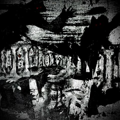 the cave with infinite pillars and dark apparitions