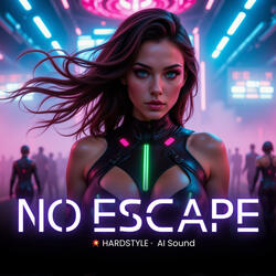 NO ESCAPE – Hardstyle Cyber Rave | AI Music Experience
