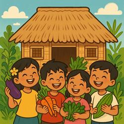 Bahay Kubo (Orihinal Bersyon )