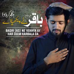 Baqir (as) Ne Vekhya Ay Har Zulm Karbala Da | 7 Zilhaj Shahadat Imam Baqir AS