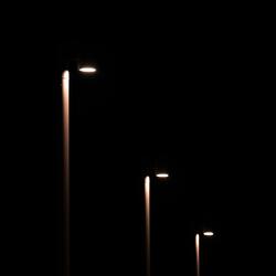 Wind Up Figures Under Lights