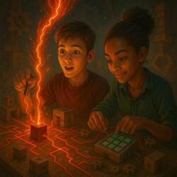 Power the Grid (Redstone Rocks)
