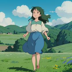 The wind over the hill