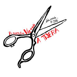 A tijera (a nuestro Victor)