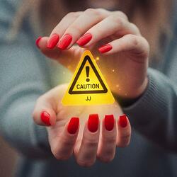 caution