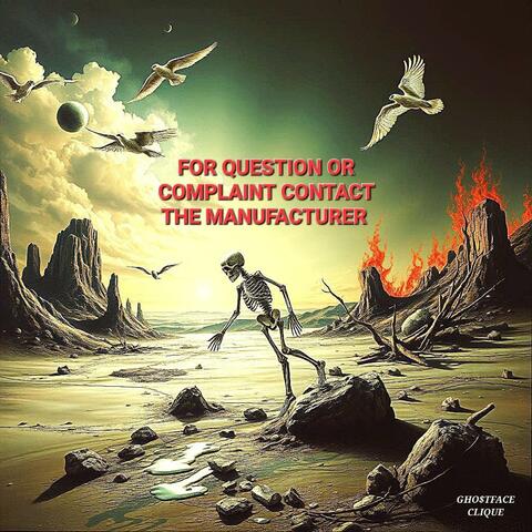 FOR QUESTION OR COMPLAINT CONTACT THE MANUFACTURER