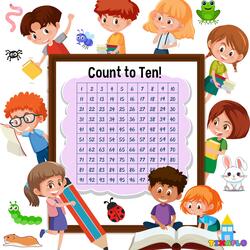 Counting Critters 1 to 10!