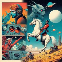 perdido em pensamentos