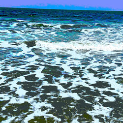 7:00 p.m. at the beach