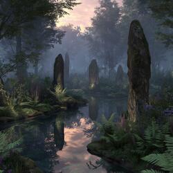 Mystic Harp of the Isles