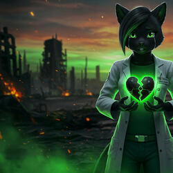 Kitty Mayhem/Despair's During Ancient Calamity (Redone by A.I.)