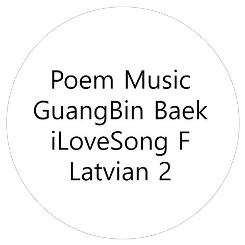 Poem Music iLoveSong F Latvian 2