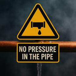 No Pressure in the Pipe
