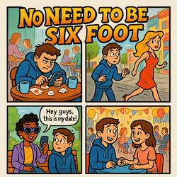 No need to be six foot
