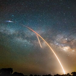 Shadow of the Milky Way