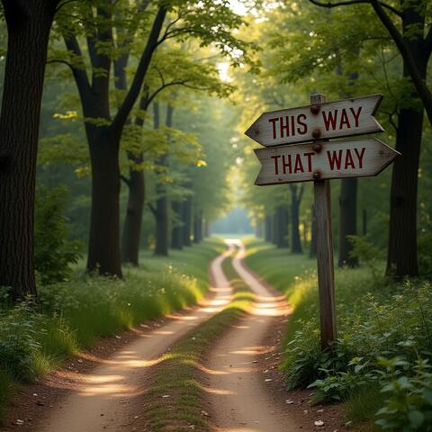 Walking country roads