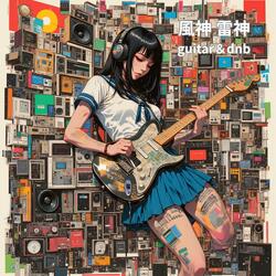 「風神雷神」漆